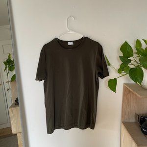 ASKET The T-Shirt—Dusty Green
